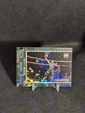 2021-22 Panini Hoops Lights Camera Action Holo Green Cracked Ice Jayson Tatum 11