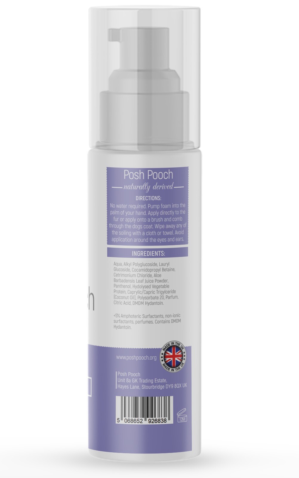 Baby Powder Dry Shampoo Foam Wash Avocado 3 in 1 Dry Wash Shampoo Aloe