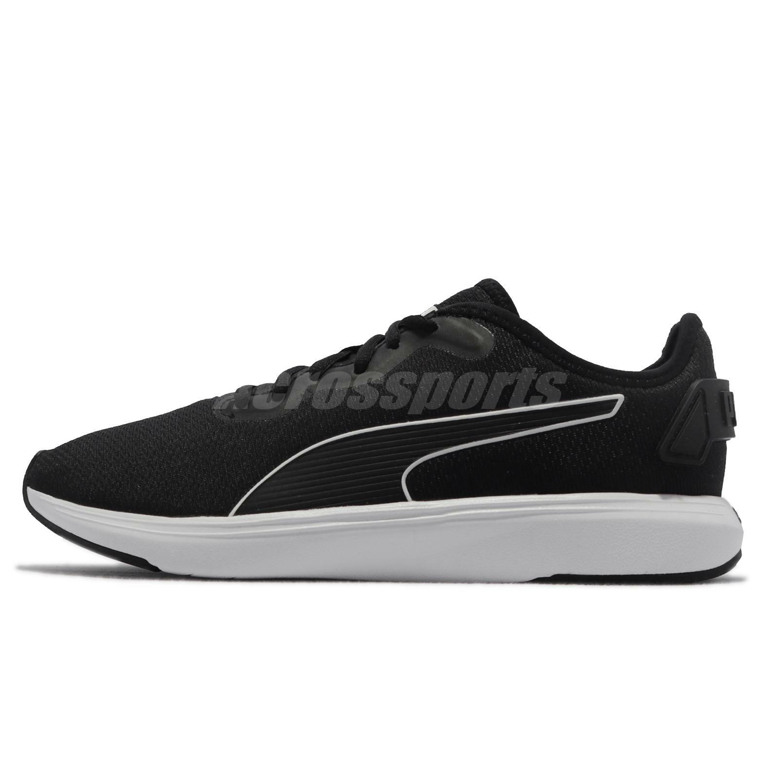 Puma Softride Cruise Black White Men 