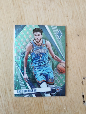 2023-24 Panini - Phoenix Chet Holmgren Teal Lazer #82 - OKC