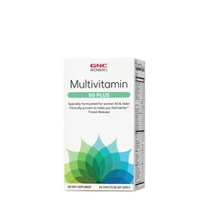 GNC Women's  50 Plus MULTIVITAMIN -- 60 Caplets / 30 Day Supply. -