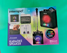 Intempo Tempo Bluetooth Karaoke Lautsprecher ...