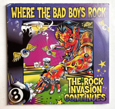 Where The Bad Boys Rock Vol.II - The Rock Invasion * 2 Vinyl Lp * Free P&P UK *