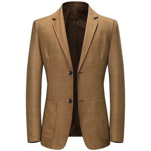 camel colour blazer