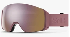 NEW Smith 4D Mag Low Bridge Snow Goggles-Chalk Rose-CPE Rose Gold+Bonus Storm