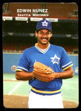 Mothers Cookies EDWIN NUNEZ SEATTLE MARINERS OAKLAND ATHLETICS A'S 5 Different