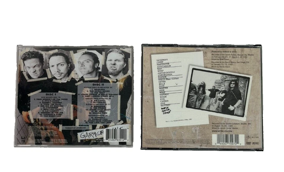 Metallica ‎- Live Sh*t: Binge & Purge - 3CD+2DVD USA 2003 + Garage Inc. CD Album - Bild 2 von 4