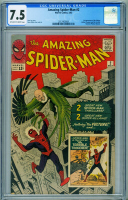 Amazing Spider-Man #2 1963 - Marvel -CGC 7.5 - Comic Book
