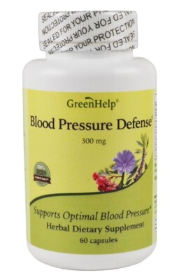 GreenHelp Blood Pressure Support Supplement Давление Экстракт трав в капсулах