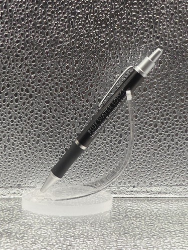 Blue Water Lodge Independent Retirement Living Black Advertising Ballpoint Pen