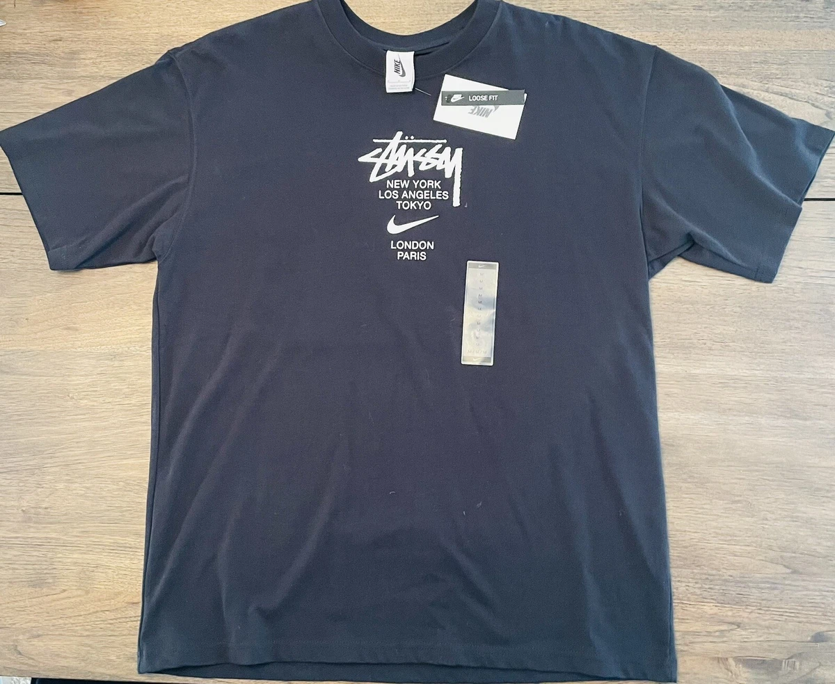 NWT Nike x Stussy International T-shirt Black - Sz M