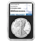2024-S Proof $1 American Silver Eagle NGC PF70UC ER Blue Label Retro Core