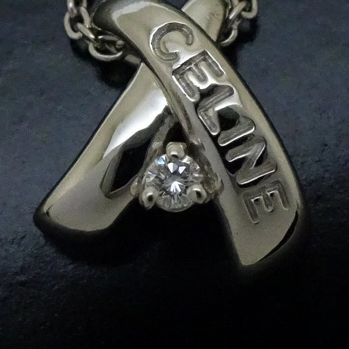 Collana CELINE Diamante 0 04Ct Pt900 Platino