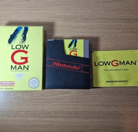 Low G Man NES Nintendo Entertainment System Boxed CIB PAL UK