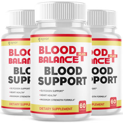 (3 Pack) Blood Balance Plus Pills Advanced Support BloodBalance Formula 180 Caps