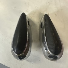 MGB Chrome Overider With Rubber Insert.Pair Need Rechrome