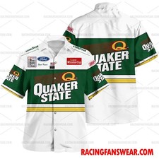 Steve Kinser Nascar 1995 Racing Hawaiian Shirts