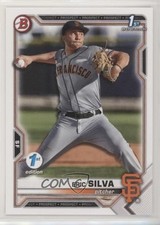 2021 Bowman Draft 1st Edition Eric Silva #BD-162 fm0