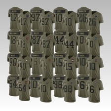 Men's N-F-L Olive 2025 Salute to Service Retired Limited Jersey