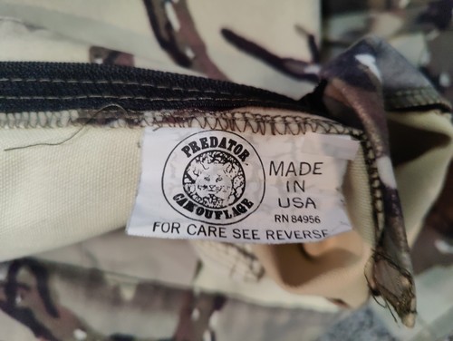 Vintage Predator Camouflage Men's Camo Hunting Pants XL USA See Details - Picture 17 of 20