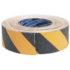 Draper Schwerlast Sicherheit selbstklebendes Griffband Rolle 18 m x 50 mm schwarz/gelb