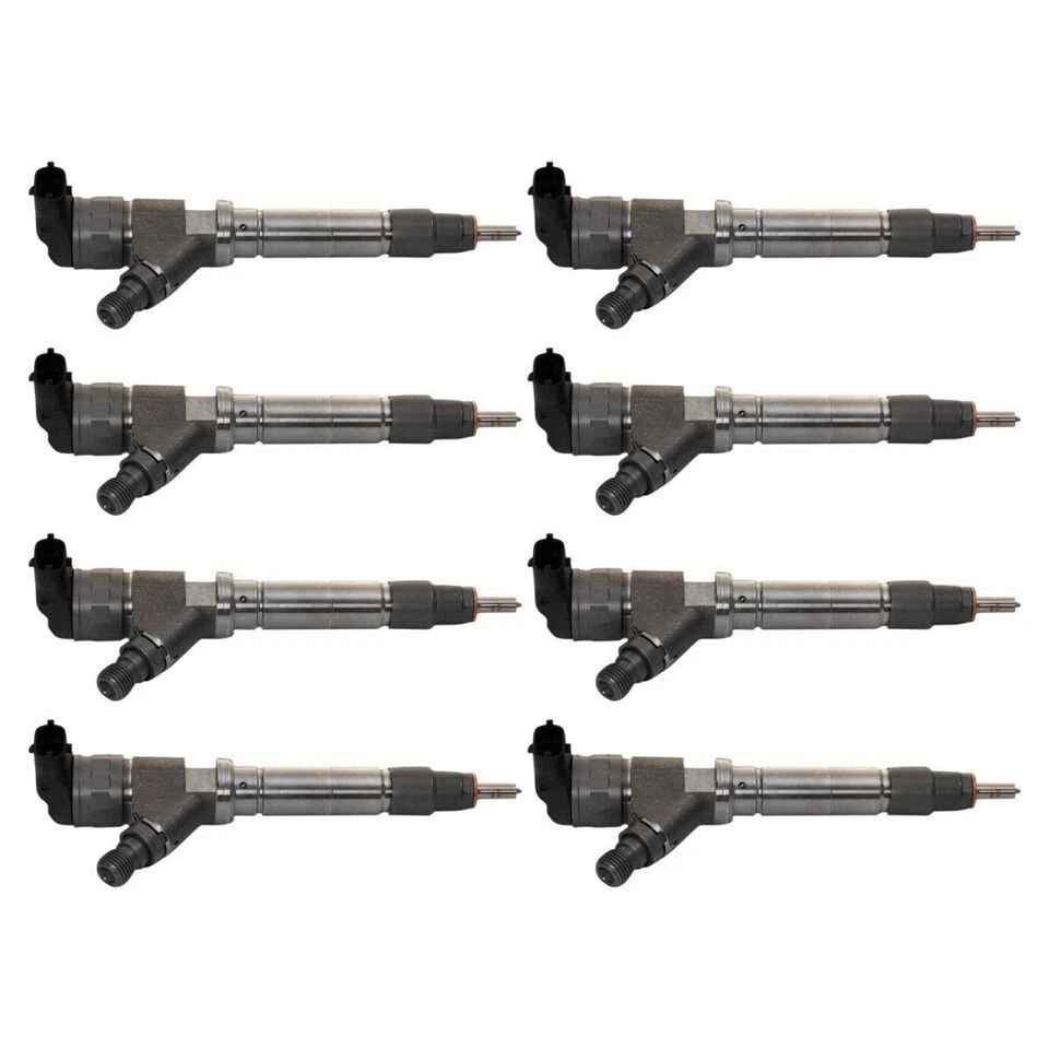 8x Inyector de combustible Bosch para GMC LMM Duramax 07-10 6,6 L 0445120082 0986435520 NUEVO Foto 2 de 4