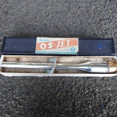 O.S. JET II G Pulse Jet Engine Vintage For R/C Airplane Brand New f/s