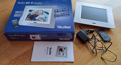 Digitaler Bilderrahmen ROLLEI DF-8 FEELINGS Ultraslim