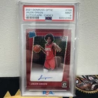 2021 Donruss Optic Jalen Green Rated Rookie Choice Autograph PSA 9 #159