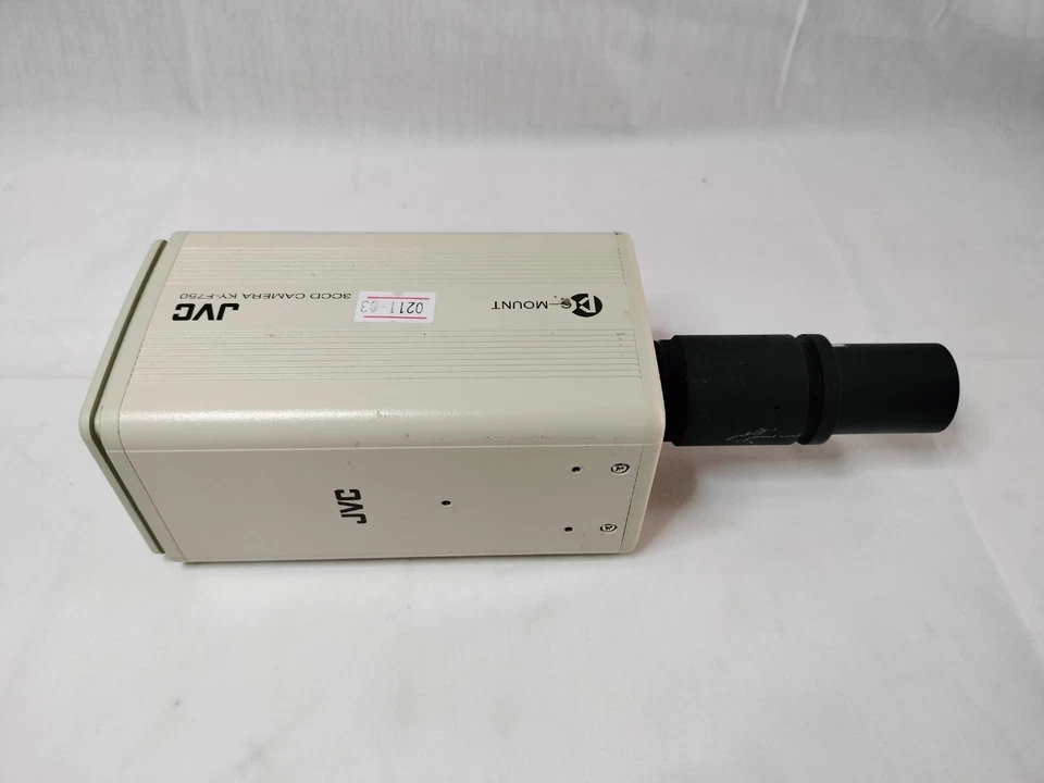 JVC KY-F750 KYF750 3-CCD Color Video Camera DC12V 3.7W2 Made in Thailand - Image 4 of 4