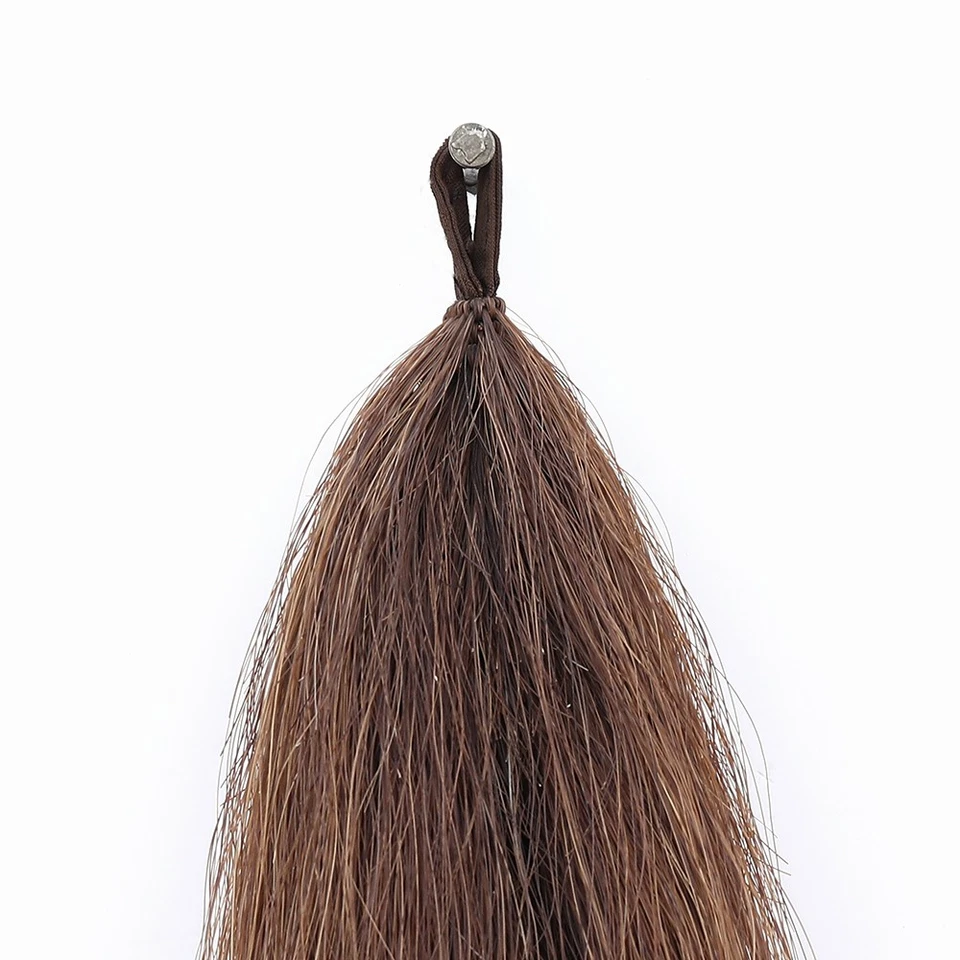 Y.J TAILS Light Brown Loop Top Tapered Bottom 28"-30" Horse Tail Extension - Photo 2/4