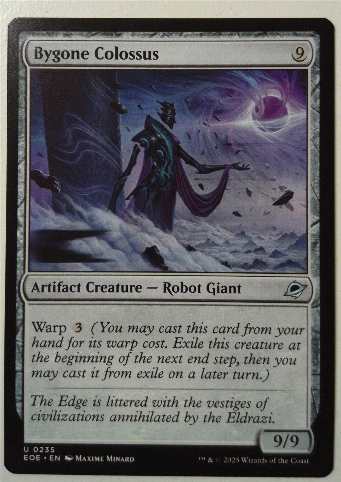 Bygone Colossus *Uncommon* Magic MtG x1 Edge of Eternities
