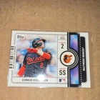 2026 Topps Series 1 Gunnar Henderson Base (RAW)