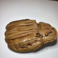 Vtg Baseball Glove 16101 Old Milwaukee Brewers Logo Pro Pocket Flex Action Japan