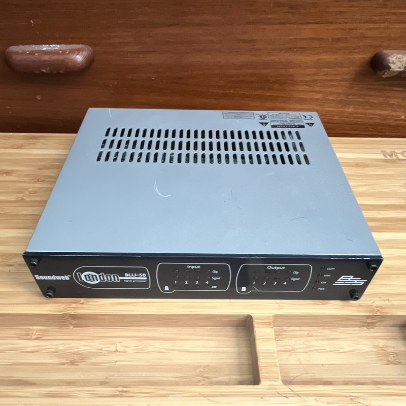 Soundweb London BLU-50 Signal Processor, Model BLU-50 MPN BSSBLU50-M.
