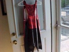 Sealed USA Olympic Weightlifting / Wrestling Singlet Stars Women Red Large New