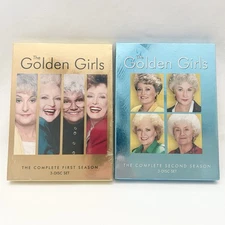 The Golden Girls Complete Season 1 &  Season 2 DVD (2x 3 Disc Sets) *NEW Sealed*