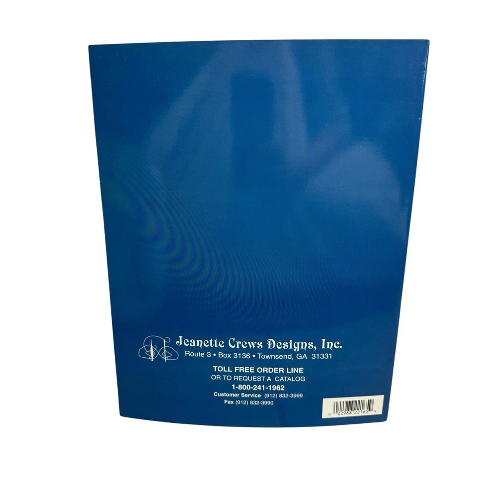 Vintage JEANETTE CREWS Cross Stitch Everyday Angels Alma Lynne Instruction Book - Image 2 of 4