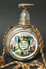 Alte Reservistenflasche IR 164 Hameln Reservisten Flasche Reservistenkrug 1901