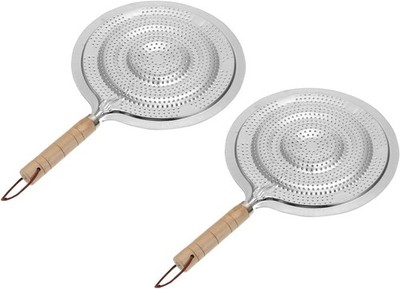 2 Pcs Stainless Steel Heat Diffuser for Gas and Electric Stove - Simmer Ring ...