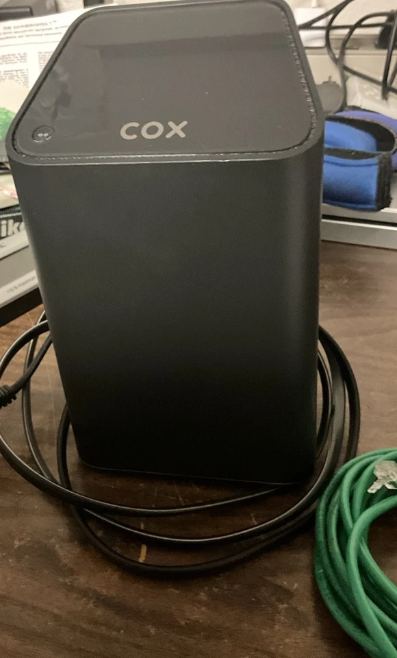 Cox Panoramic Cable Modem & Router WIFI Gateway CGM414X + Power Cord & Cat5 - Image 2 of 4