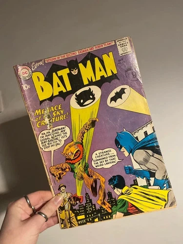 DC comics batman #135 1960 vintage comic