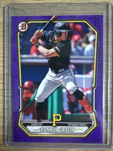 2026 Bowman Konnor Griffin Purple Parallel /250 Pittsburgh Pirates #207/250