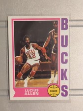 1974-75 Topps #19 Lucius Allen