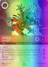 Lorcana Stitch - Abomination 21/6 Disney100 Promos NM FOIL- Promo