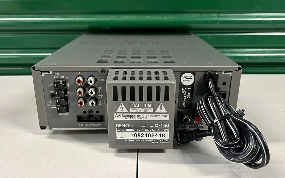 Sistema de componentes personales DENON D-150 - Receptor estéreo pila de audio compacto Foto 3 de 3