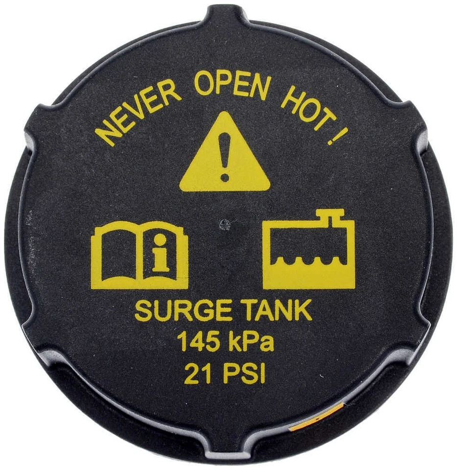 Engine Coolant Recovery Tank Cap fits 2011-2018 Ford Fiesta Focus C-Max  DORMAN - Image 4 of 4