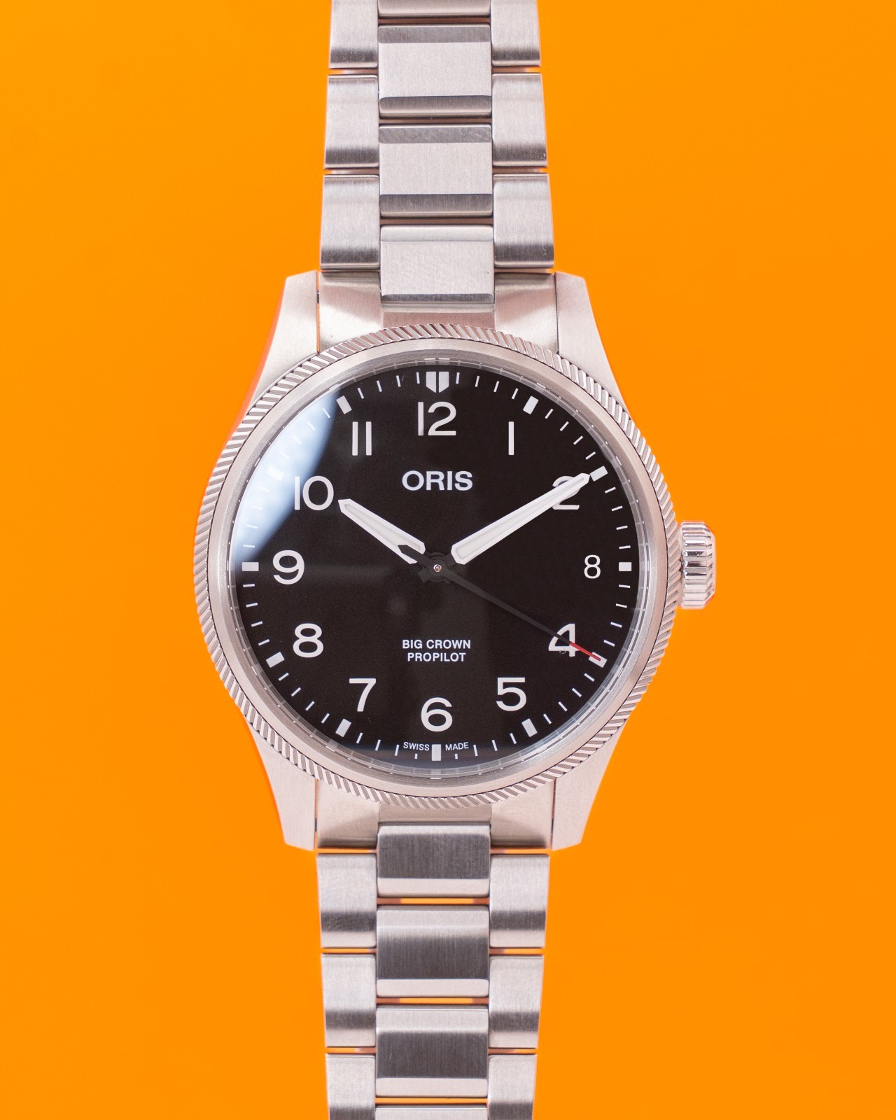 Oris Big Crown ProPilot Big Date 41mm 01 751 7761 4164 Black Dial On Bracelet