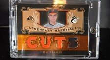 2007 SP Legendary Cuts - Legendary Materials Jim Palmer #LM-JP Triple /99 (MEM)