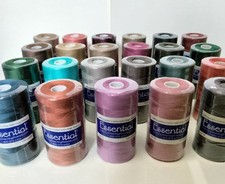 Niezbędna nić 23 szpule egipska bawełna 1200 jardów rozmiar 50 zlot 2